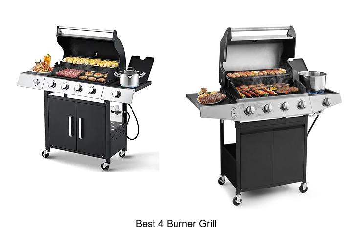 Best 4 Burner Grill Deals You Can’t Miss Today!