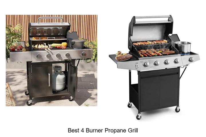 Best 4 Burner Propane Grill That Will Boost Your BBQ Game!