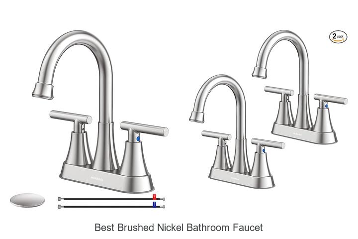 Top 10 Best Brushed Nickel Bathroom Faucet Picks You Need!