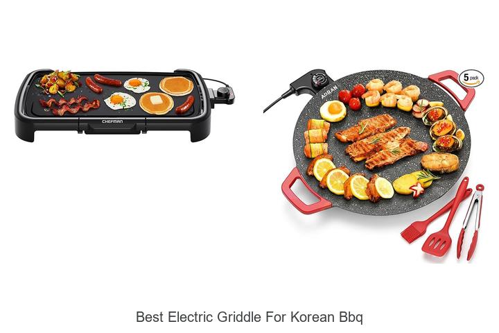 Top 12 Best Electric Griddle for Korean BBQ You Need Now