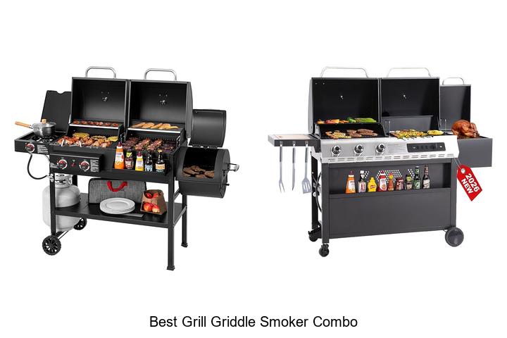 Top 12 Best Grill Griddle Smoker Combo You Can’t Miss!