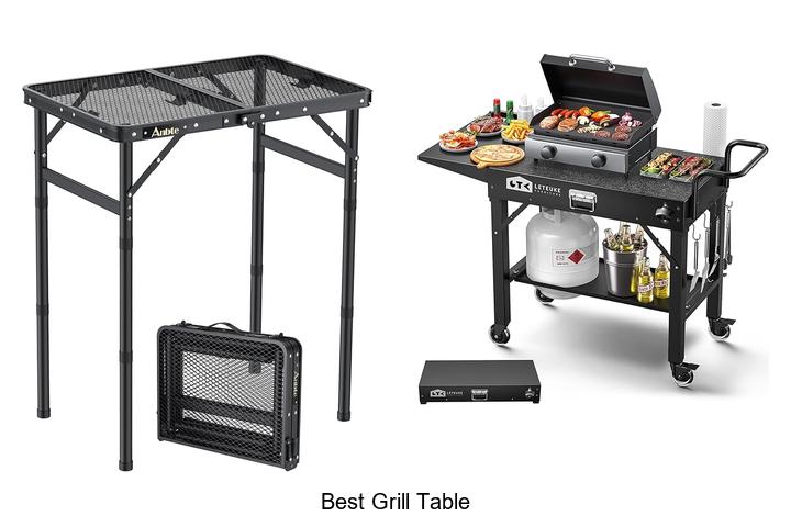12 Best Grill Table That Will Upgrade Your BBQ Game Today!
