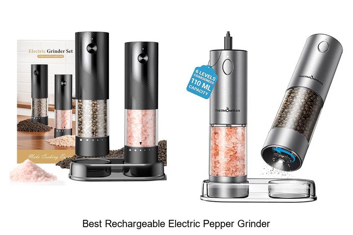 Top 12 Best Rechargeable Electric Pepper Grinder Deals Now!