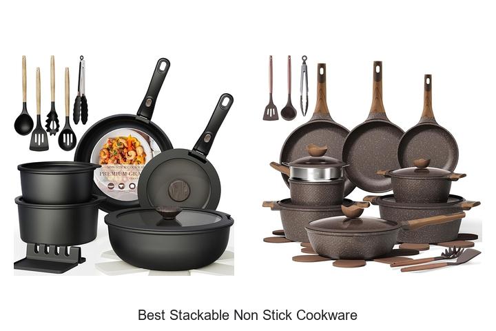 Top 12 Best Stackable Non Stick Cookware You Need Now