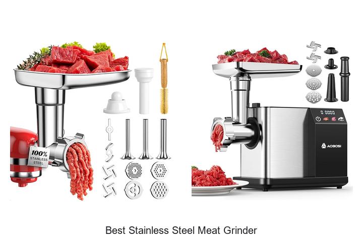 Top 12 Best Stainless Steel Meat Grinder: Must-Have Picks!