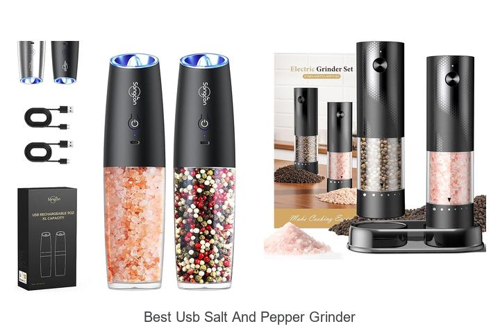 Top 12 Best USB Salt and Pepper Grinder You Need Now
